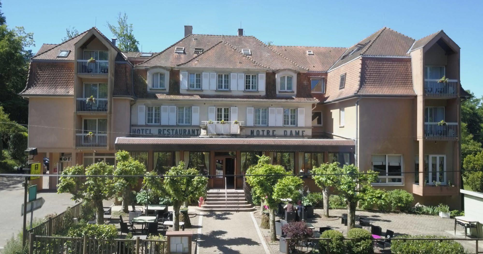 Danne-et-Quatre-Vents Logis Hotel Notre-Dame De Bonne Fontaine מראה חיצוני תמונה